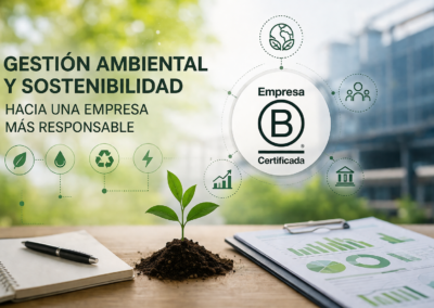 Gestión ambiental y certificación como Empresa B: acompañamiento técnico en procesos de sostenibilidad industrial