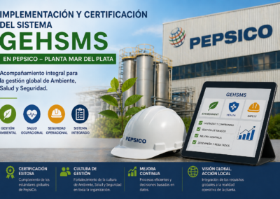 Implementación y certificación del sistema GEHSMS en Pepsico – Planta Mar del Plata